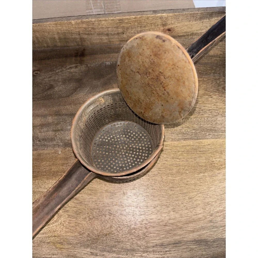 Vintage Potato Ricer And Bacon Press
